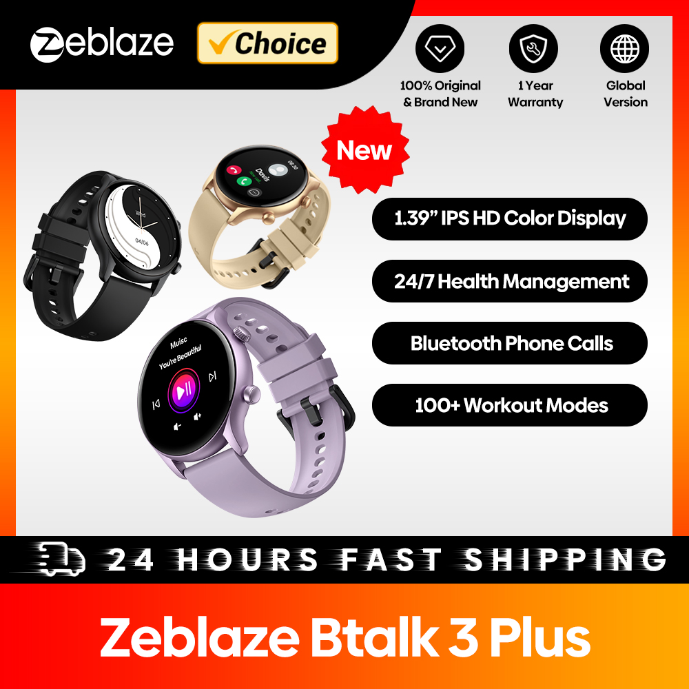 Smartwatch Face - New Zeblaze Btalk 3 Plus Voice