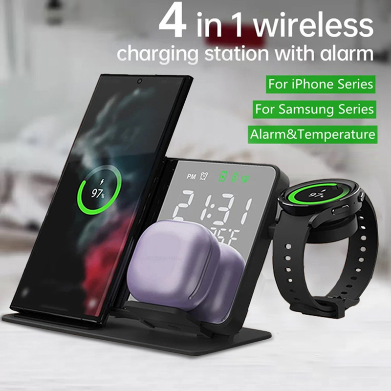Wireless Charger Alarm Clock S - Smartwatch Ac review and price
