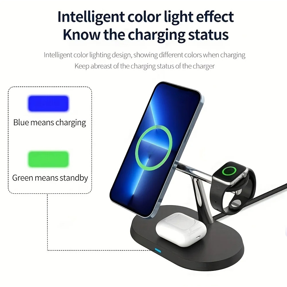 3 in 1 Magnetic Wireless Charg - Smartwatch Ac review and price