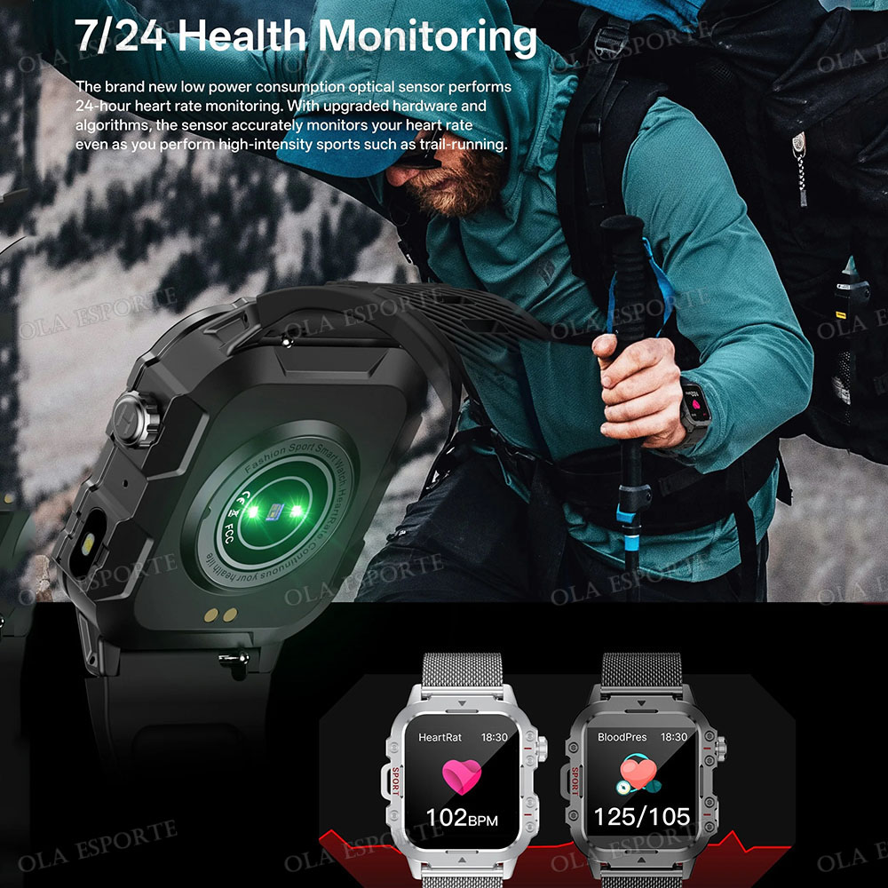 2026 New Rugged Military GPS S - Smartwatch X12 review and price