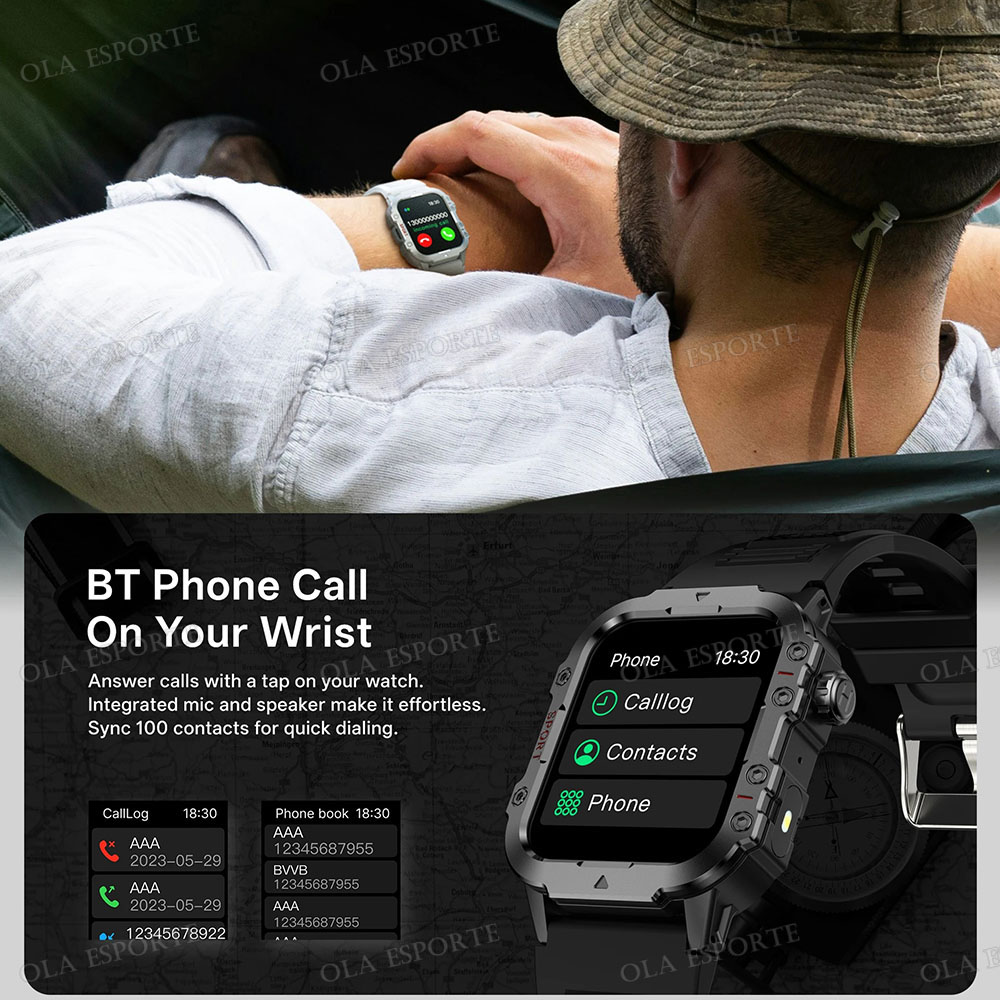 2026 New Rugged Military GPS S - Smartwatch X12 review and price