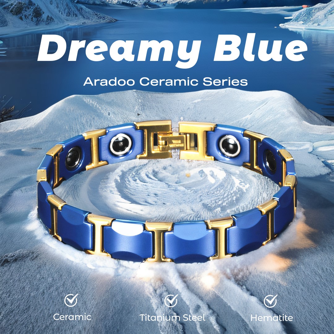 Dreamy Blue Ceramic Bracelet T - Ceramic Link Bracelet review and price