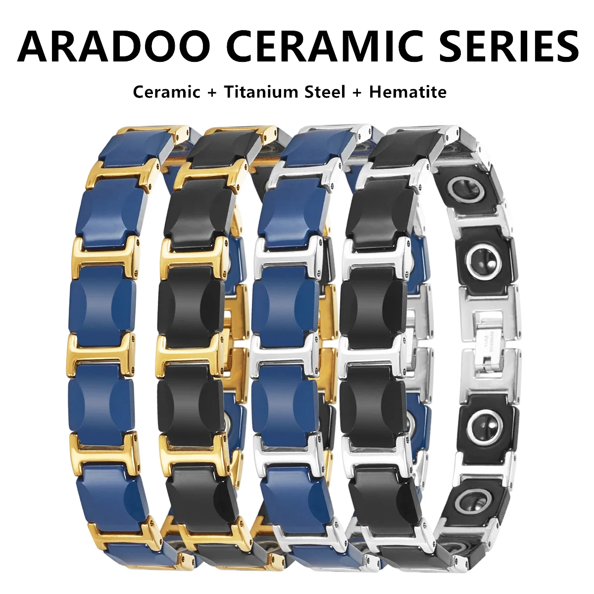 Dreamy Blue Ceramic Bracelet T - Ceramic Link Bracelet review and price