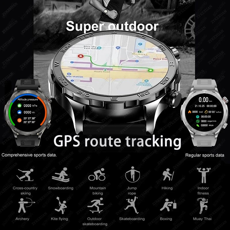 New GPS Track Smart Watch Men  - Smartwatch Face review and price