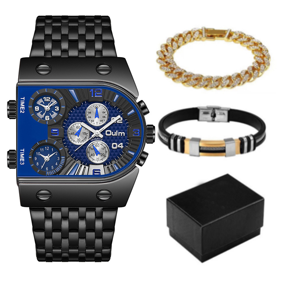 Men's luxury rectangular gold  - Smartwatch Face review and price