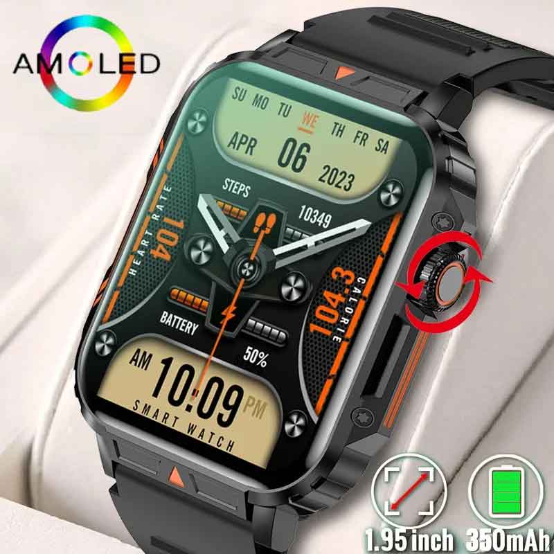 1.91 Outdoor Military Smart Wa - Smartwatch Face review and price