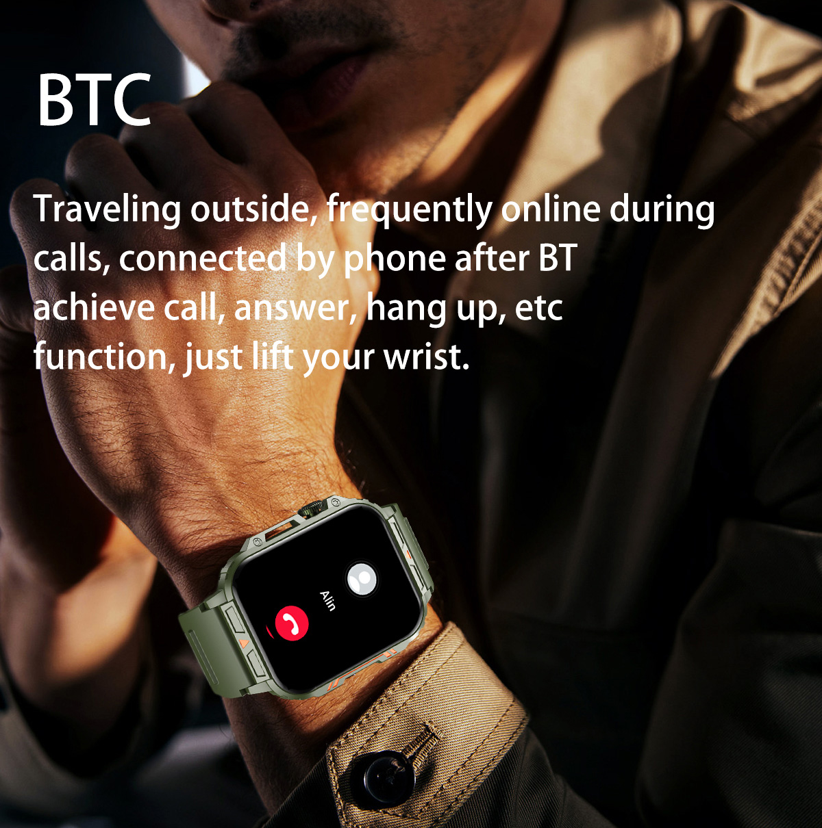 1.91 Outdoor Military Smart Wa - Smartwatch Face review and price