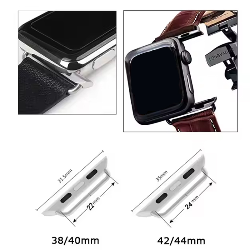 2pcs Stainless Steel Connector - Watch Band Connector review and price