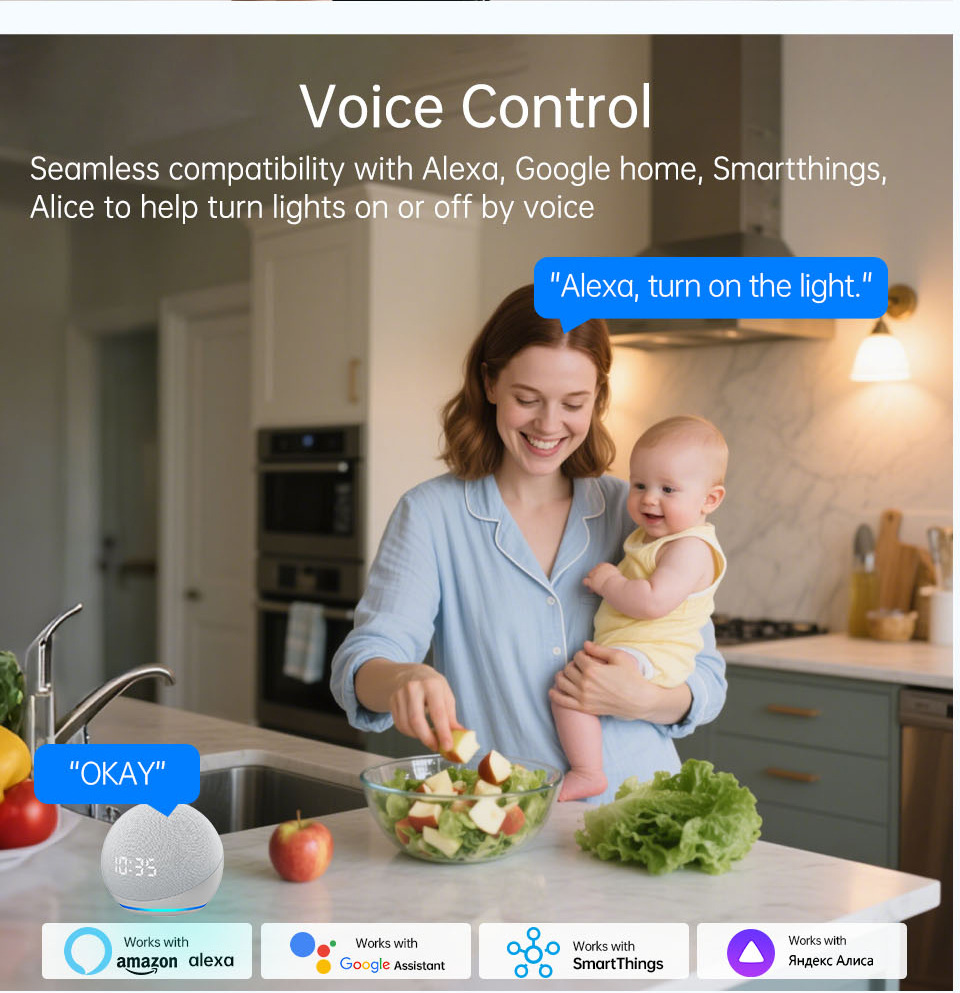 1 2 3 4 Gang WiFi RF 433mhz To - Smart Accessories review and price
