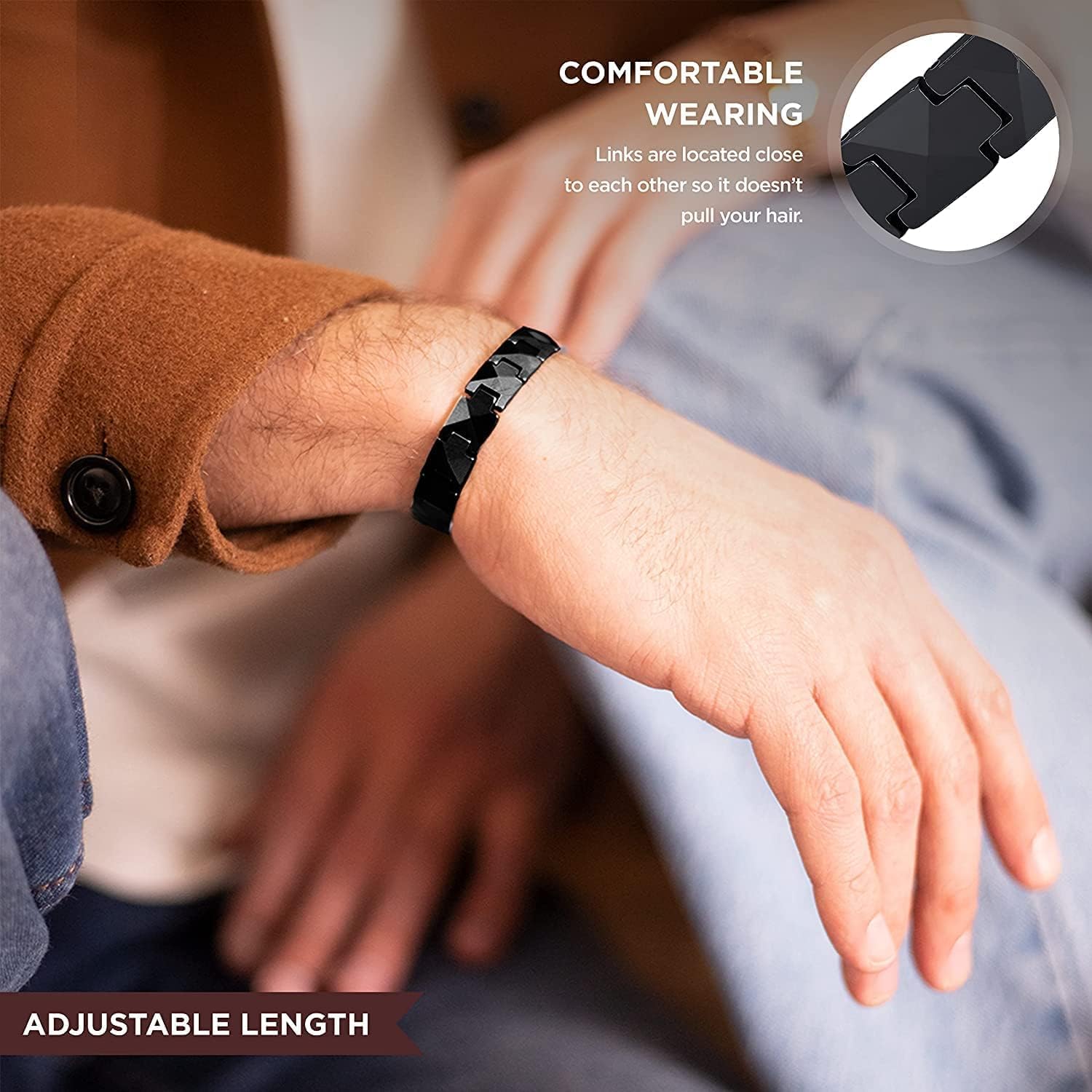 ARADOO Premium Ceramic Bracele - Ceramic Link Bracelet review and price