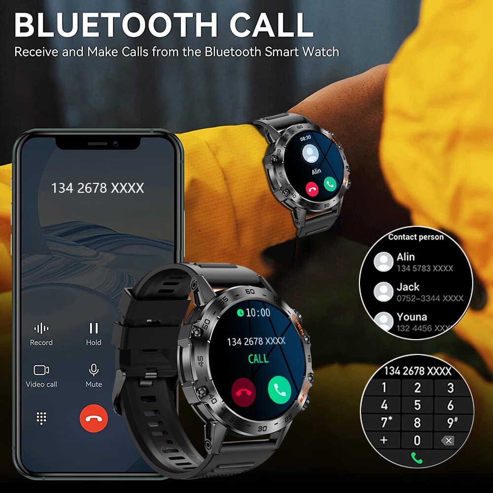 MEVADEN Steel 1.39 inch Men Lu - Smartwatch Face review and price