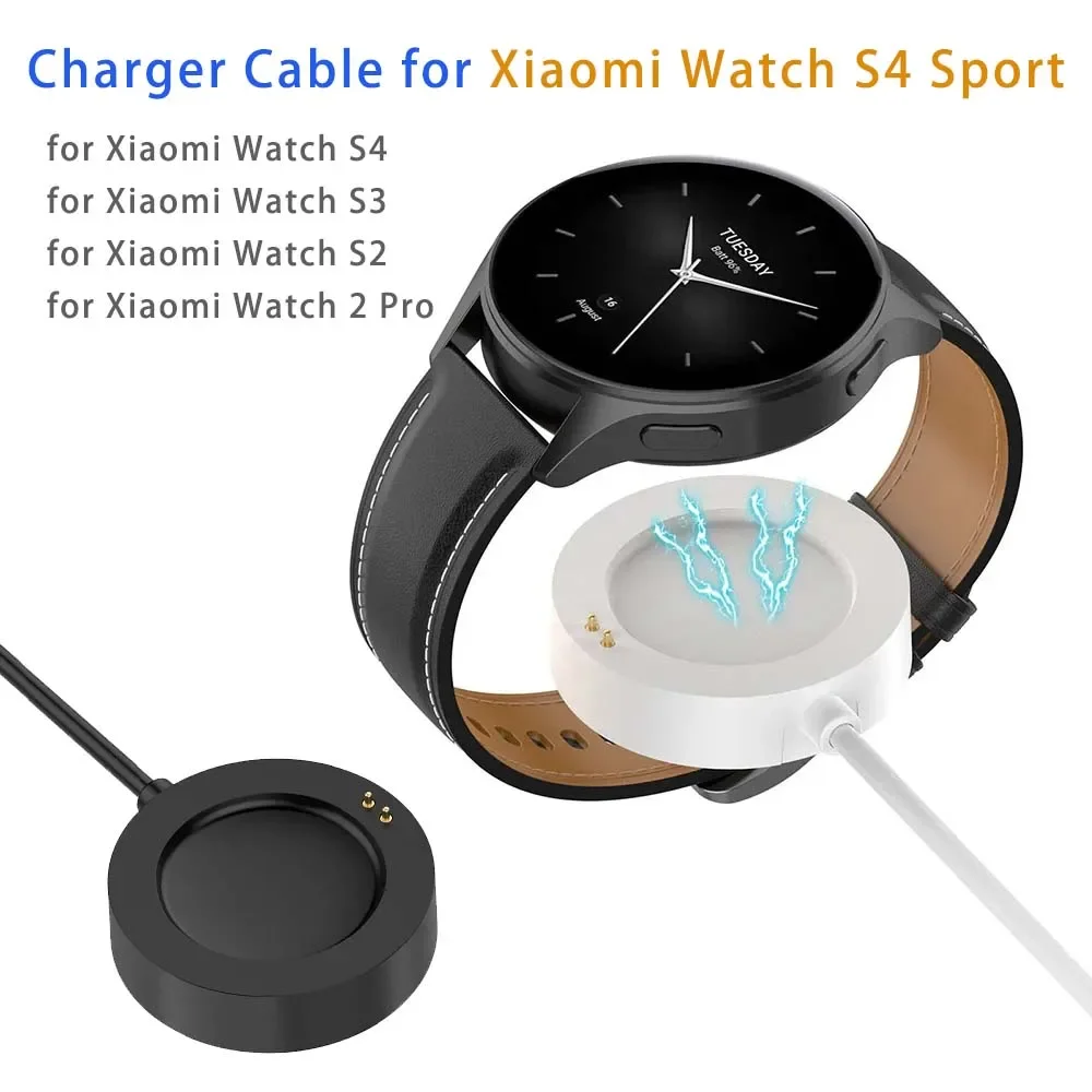White Smartwatch Charging Cabl - Android Smartwatch Accessories review and price