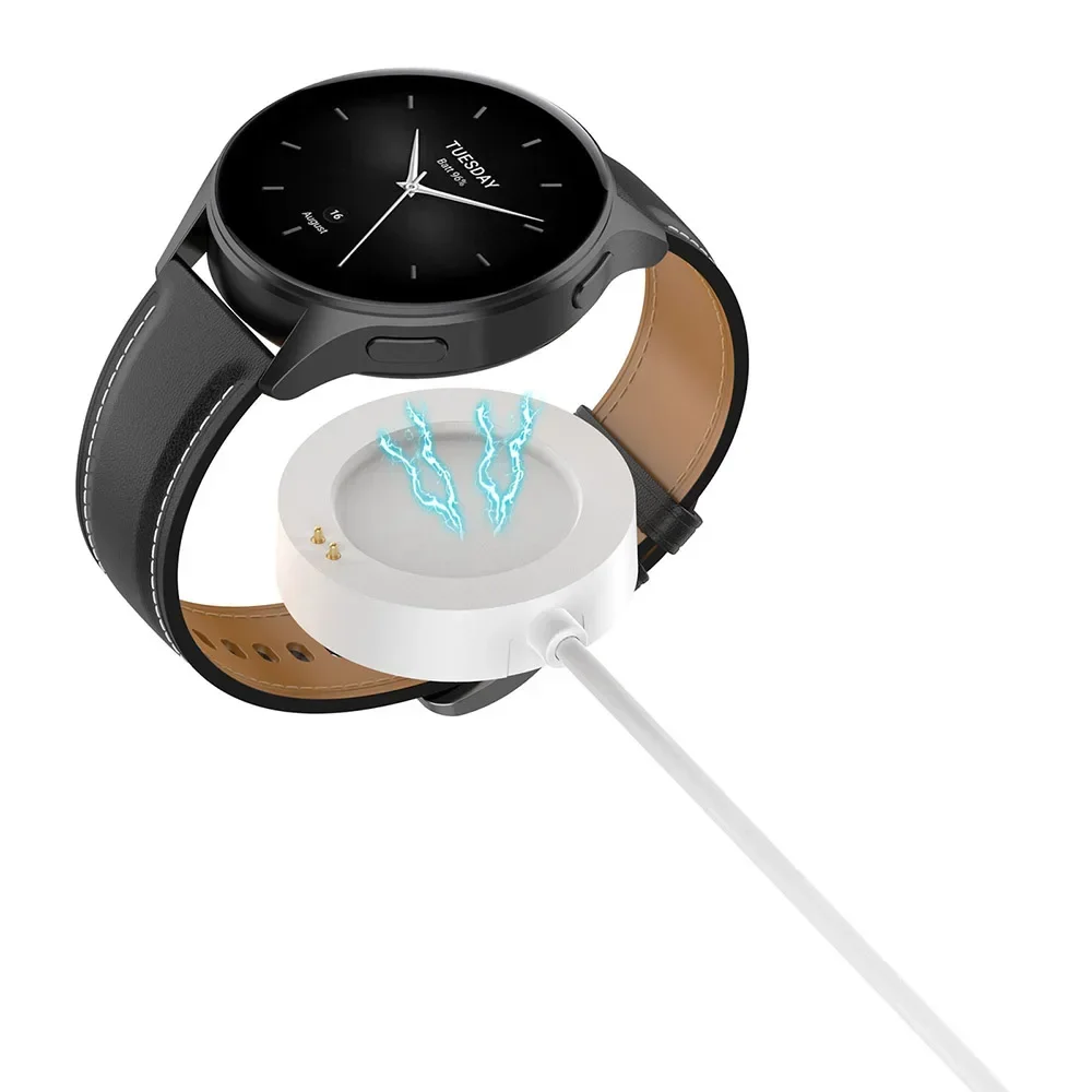 White Smartwatch Charging Cabl - Android Smartwatch Accessories review and price