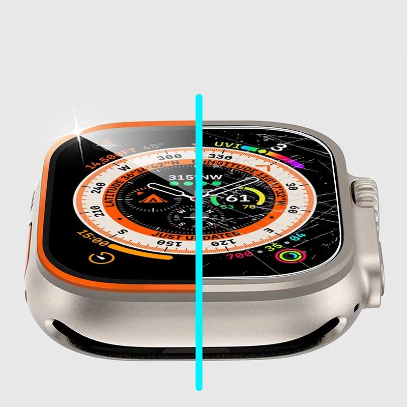 Tempered Glass Film for Apple  - Smartwatch Band Accessories review and price