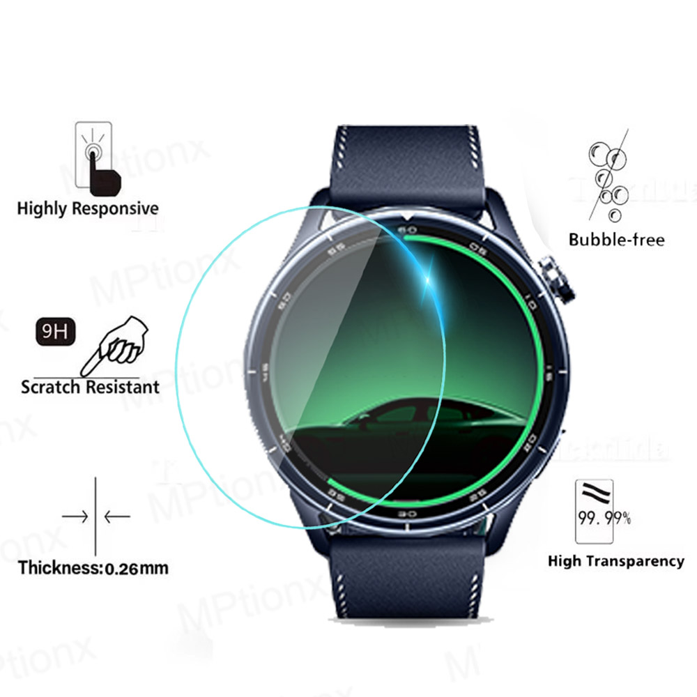 Tempered Glass for Xiaomi Watc - Smartwatch Watch Accessories review and price