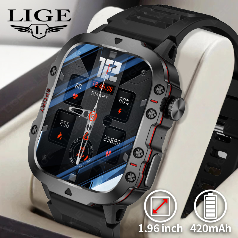 LIGE Outdoor Smart Watch Men 2 - Smartwatch Face review and price