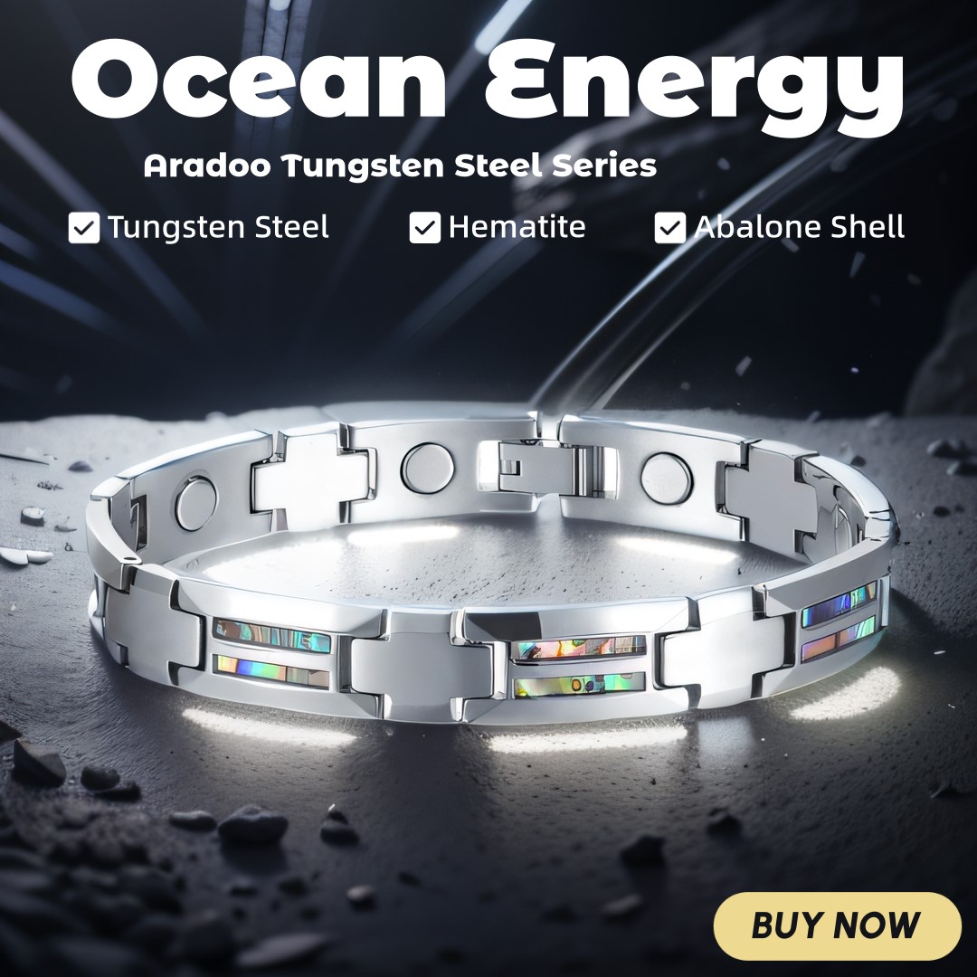 Abalone Shell Tungsten Steel B - Ceramic Link Bracelet review and price