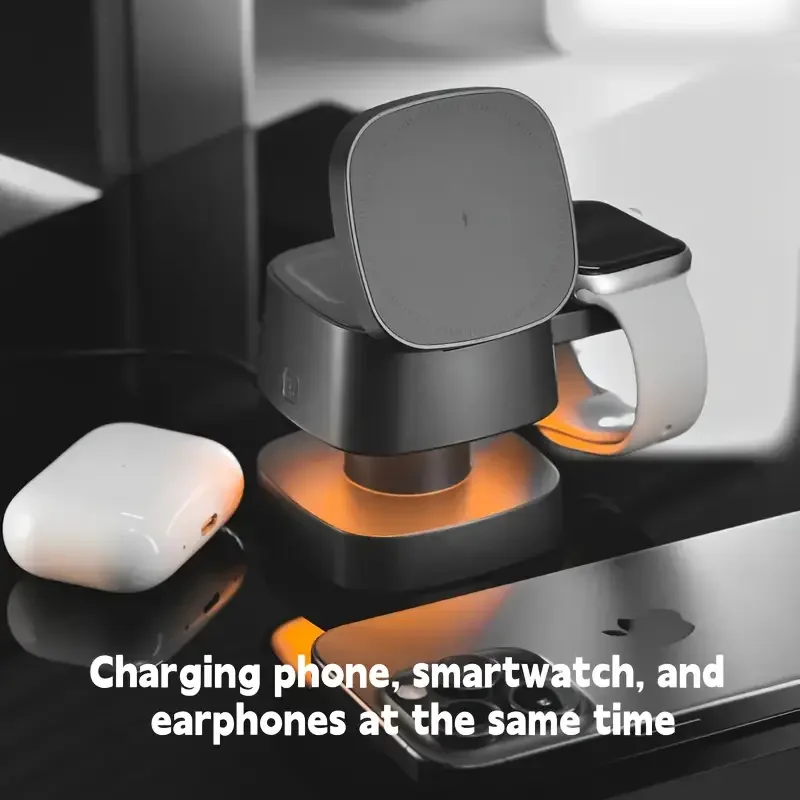 Magnetic 3 in 1 Wireless Charg - Smartwatch Ac review and price