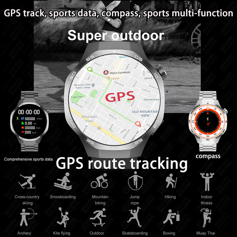 2026 New BOXUXING Watch 5 MAX  - Smartwatch Face review and price