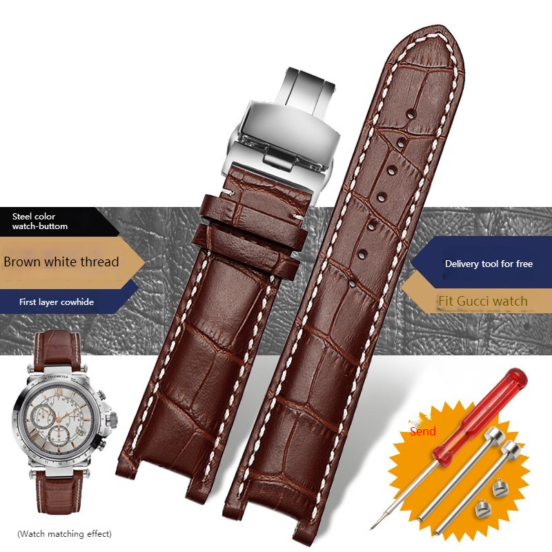 genuine leather watchband for  - Smartwatch Guess review and price