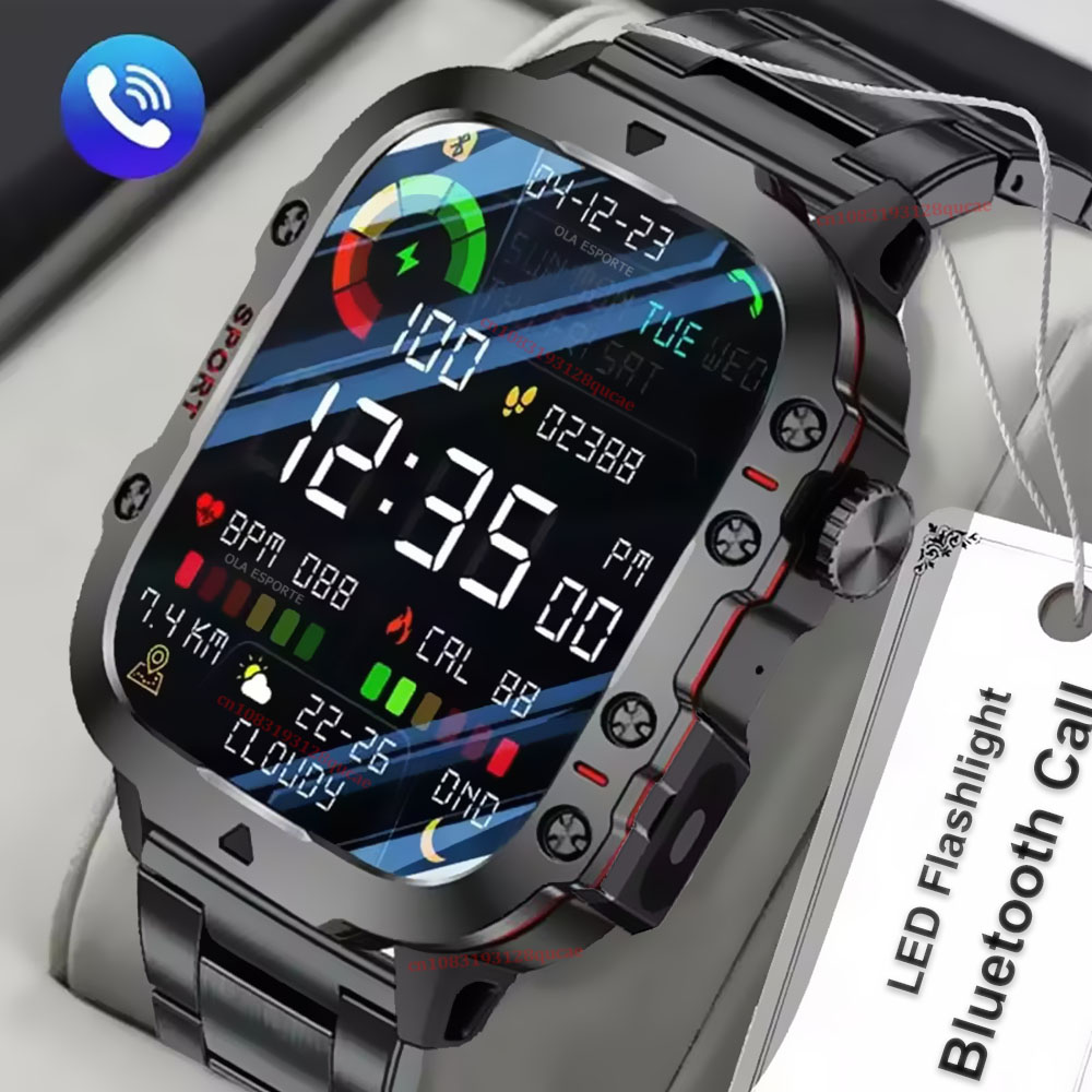 2026 New Military Smart Watch  - Smartwatch X12 review and price
