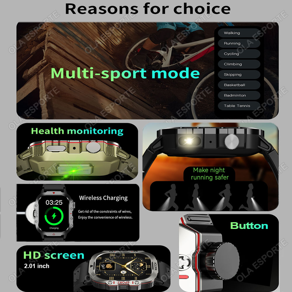 2026 New Military Smart Watch  - Smartwatch X12 review and price