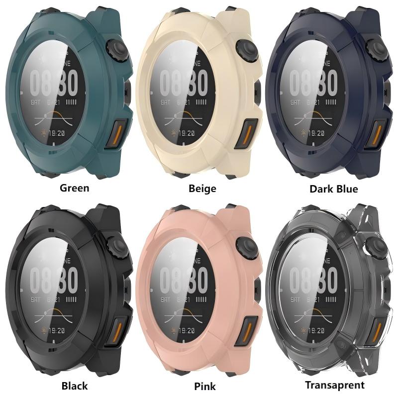 PC+Tempered Glass Case for COR - Android Smartwatch Accessories review and price