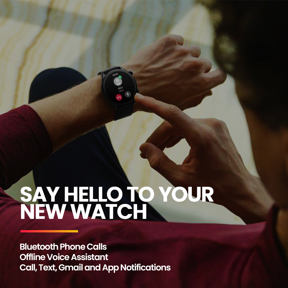 New Zeblaze Btalk 3 Plus Voice - Smartwatch Face review and price