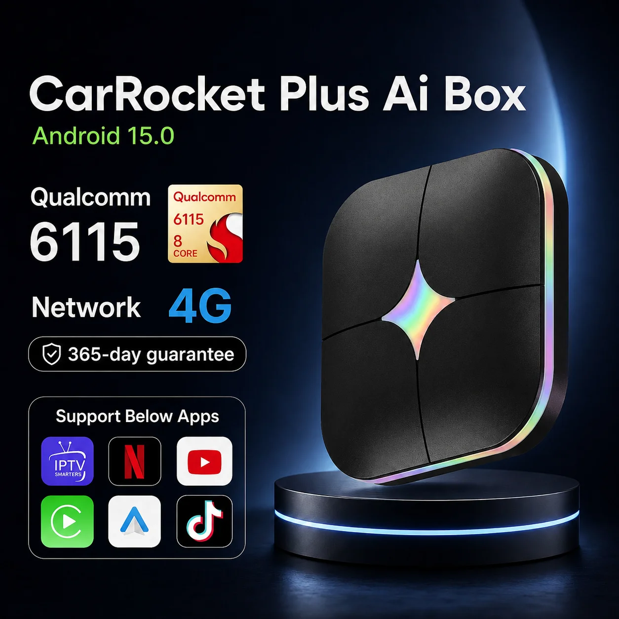 2026Android15 CarPlay Ai Box C - Smartwatch Universal review and price