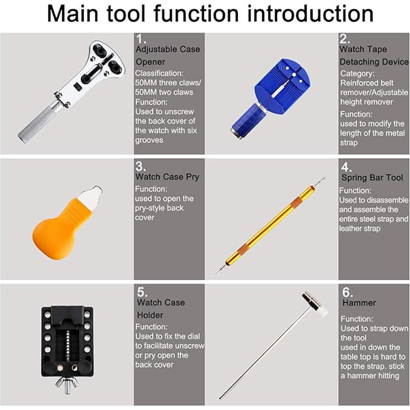 Professional Watch Repair Kit  - Tool Kit Strap Change review and price