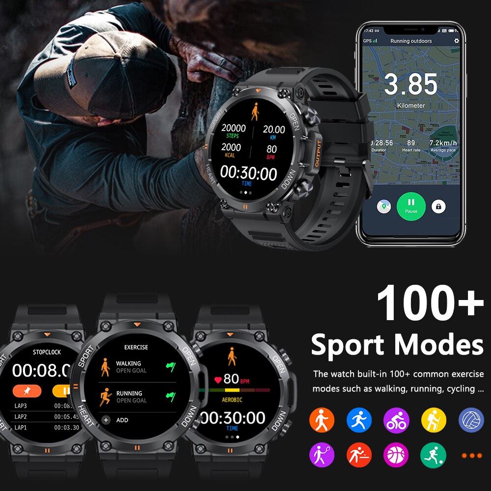 MEVADEN 1.39 inch HD Bluetooth - Smartwatch Face review and price