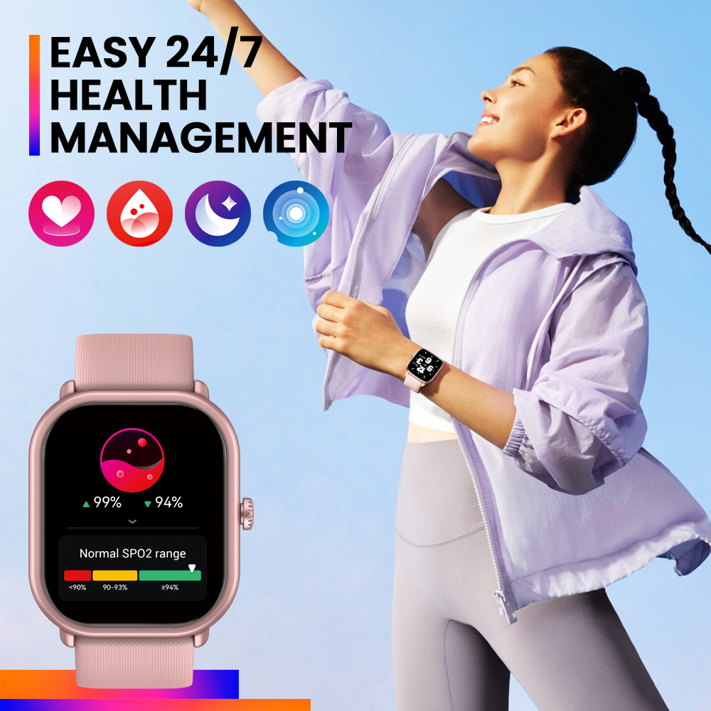 New Zeblaze GTS 3 Pro Voice Ca - Smartwatch Face review and price