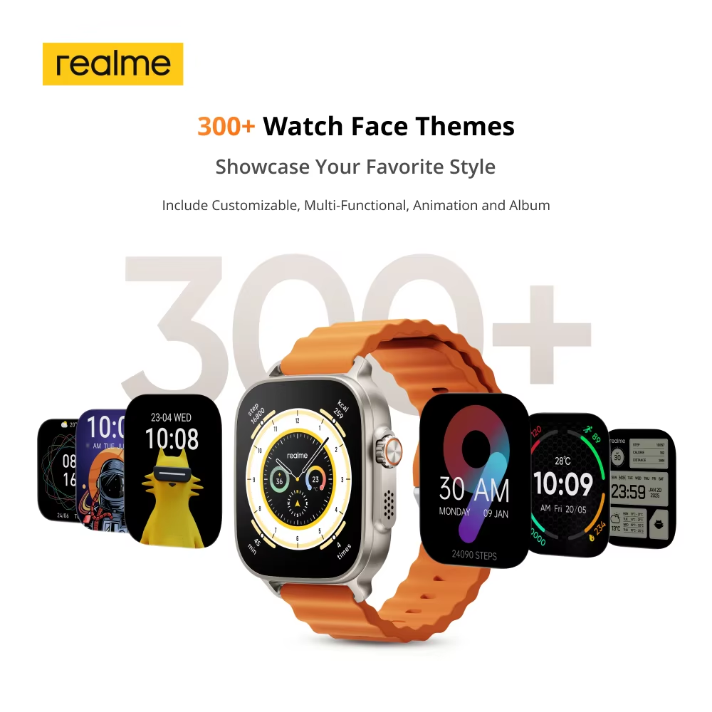 Global Version realme watch 5  - Smartwatch Face review and price