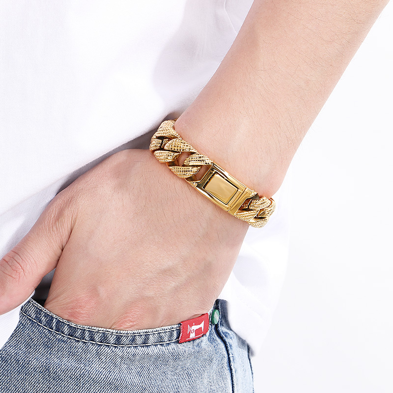 Kalen 19-21cm Long Stainless S - Ceramic Link Bracelet review and price