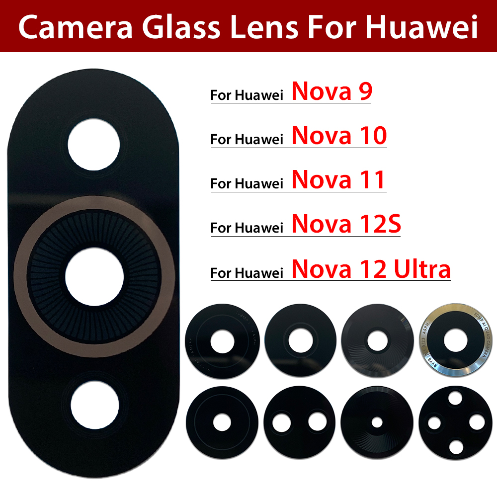 10 PCS Rear Back Camera Glass  - Huawei Nova 12 review and price