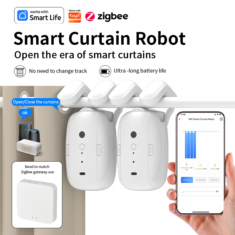 Zigbee Smart Curtain Driver Ro - Smart Accessories review and price