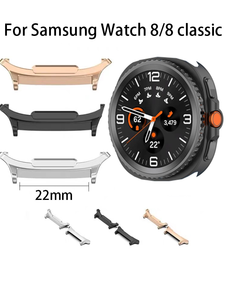 22mm WatchBand Connector for s - Smartwatch Band Accessories review and price