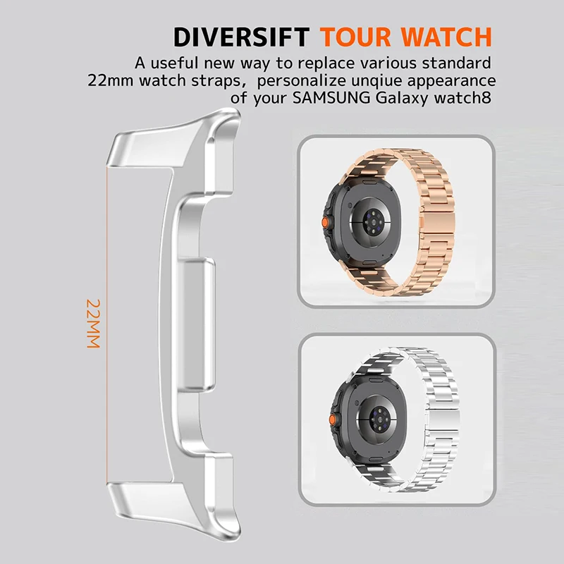 22mm WatchBand Connector for s - Smartwatch Band Accessories review and price