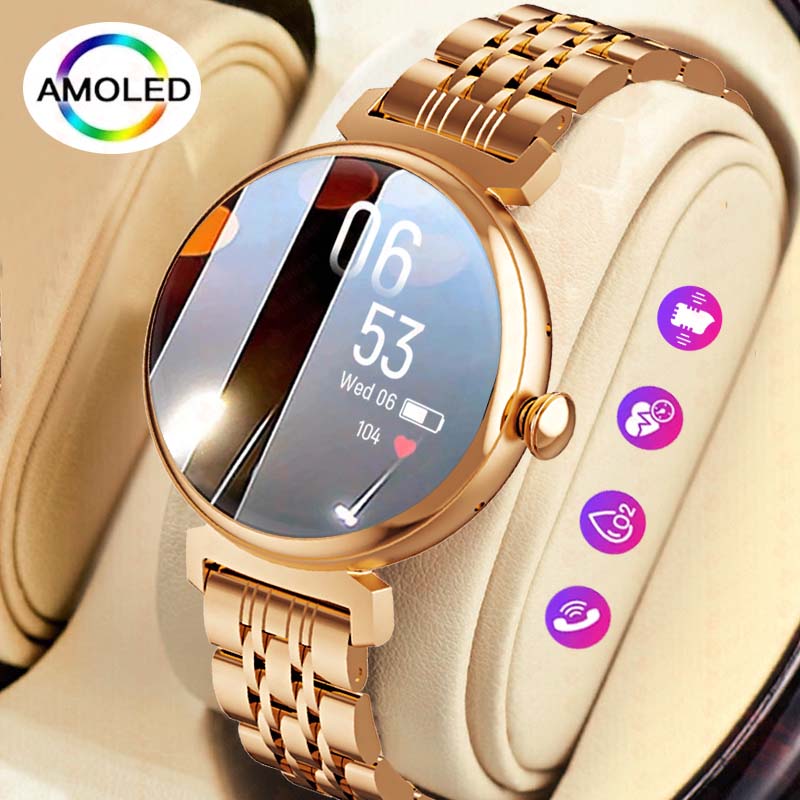 1.04 inch AMOLED Screen Fashio - Smartwatch Face review and price