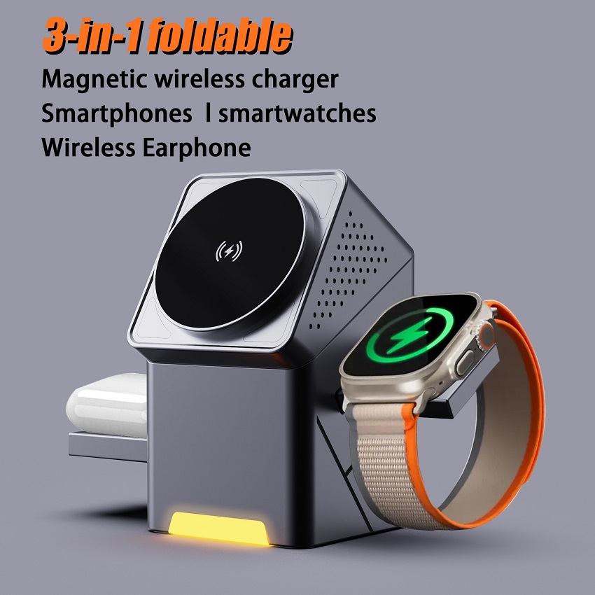 3 in 1 Magnetic Wireless Charg - Smartwatch Ac review and price