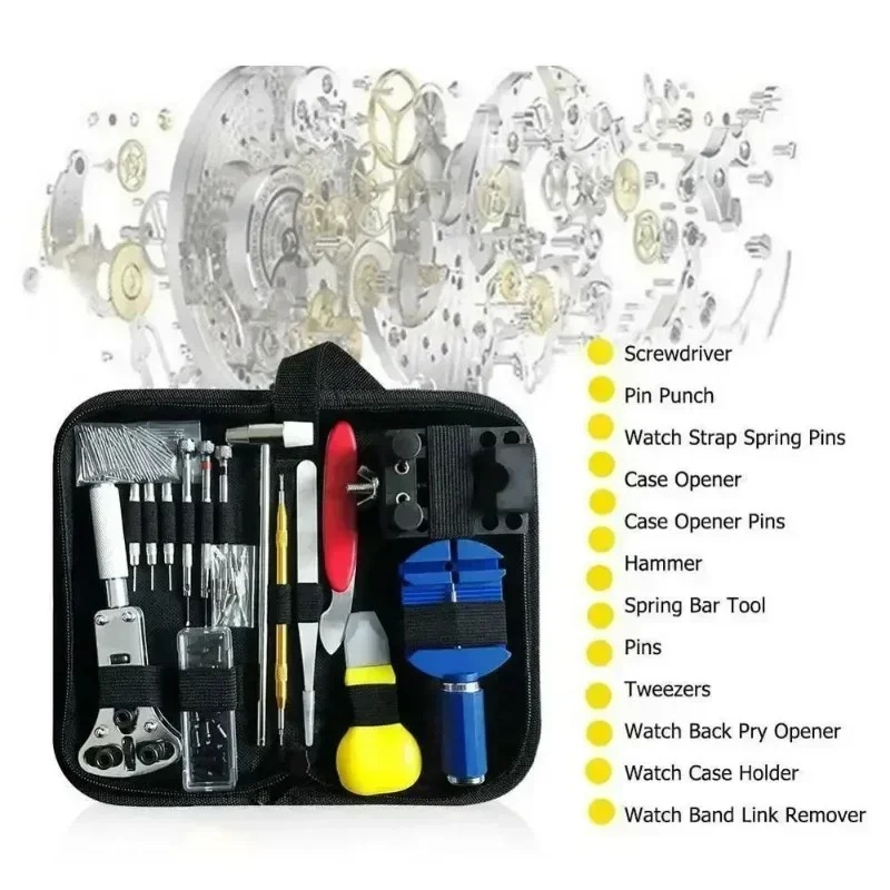 147Pcs Watchmaker Repair Tool  - Tool Kit Strap Change review and price