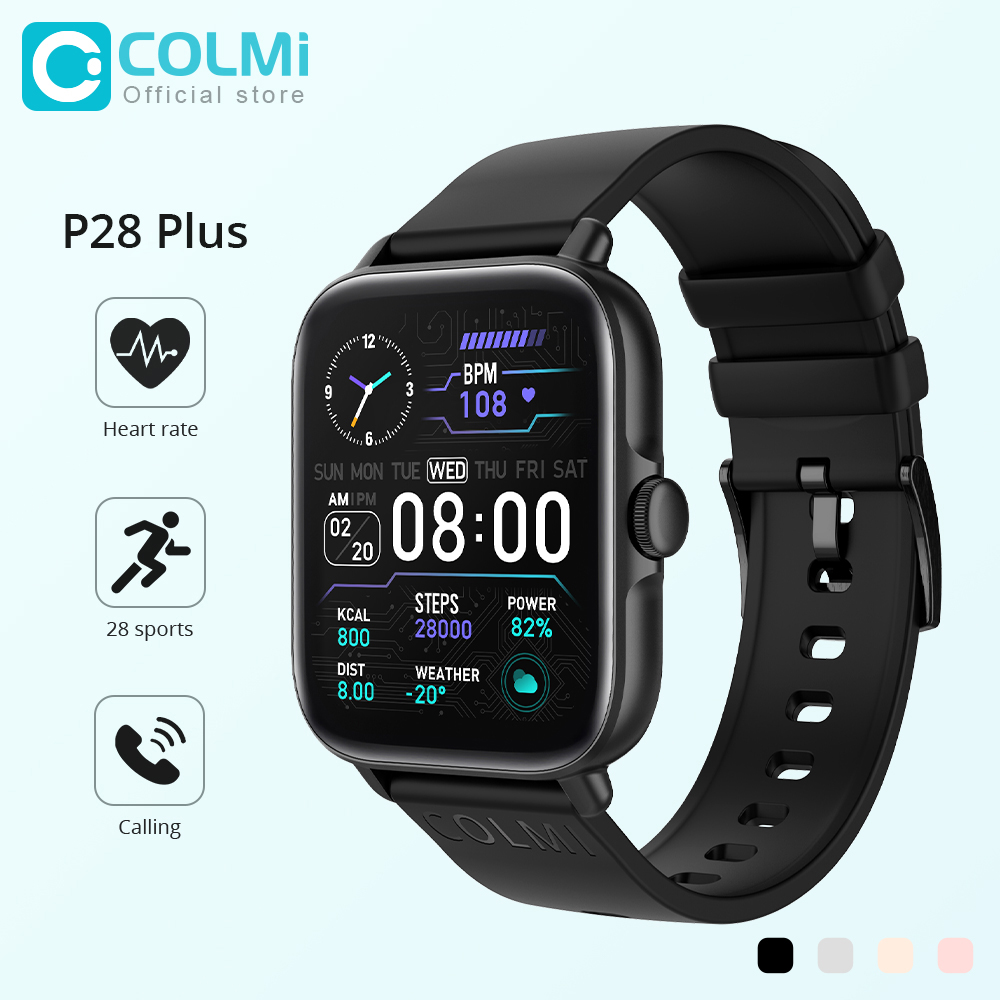 COLMI P28 Plus Bluetooth Answe - Smartwatch X12 review and price